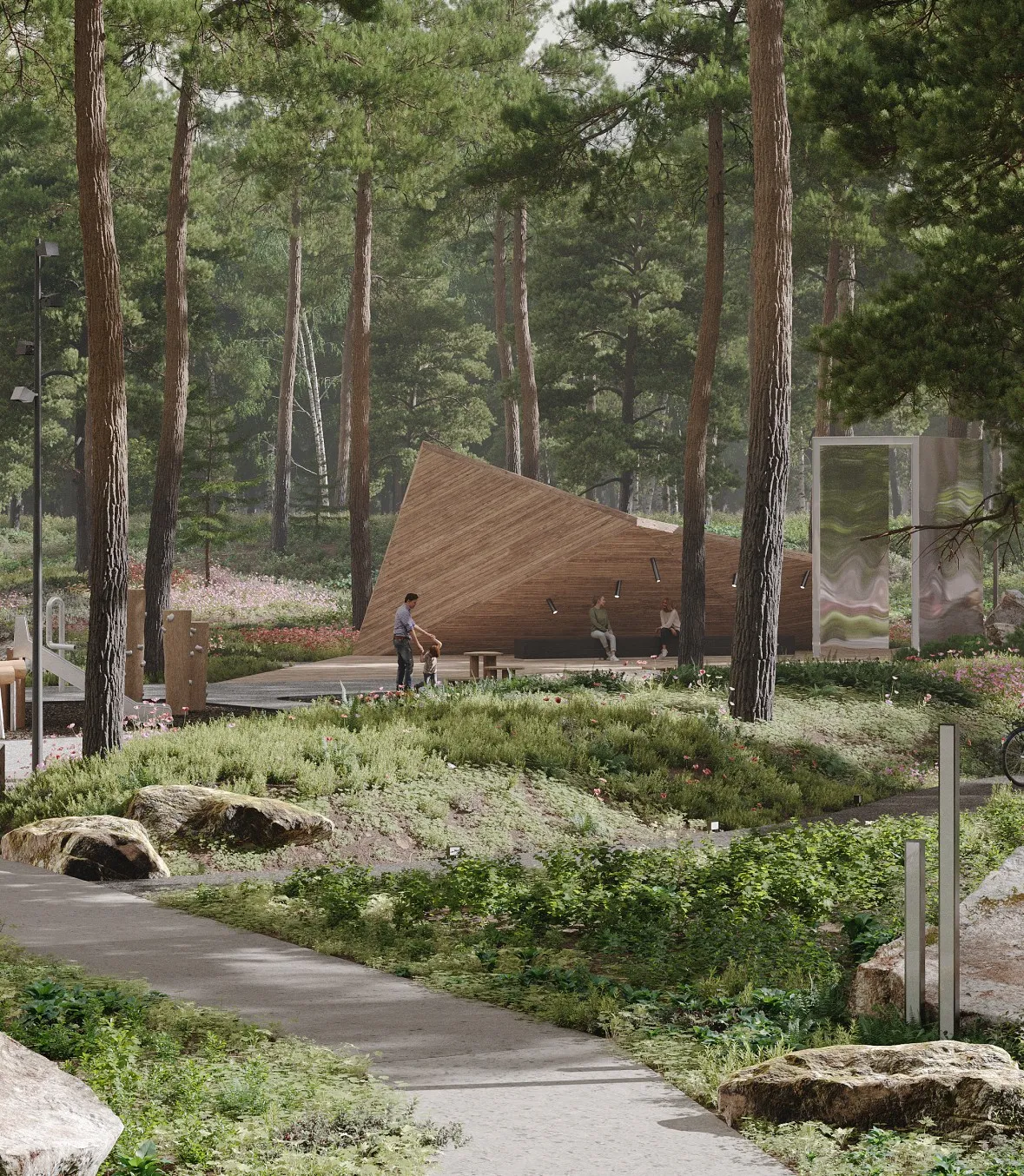 По сценарию леса: озеленение и растения — ландшафтная студия Derevo Park
